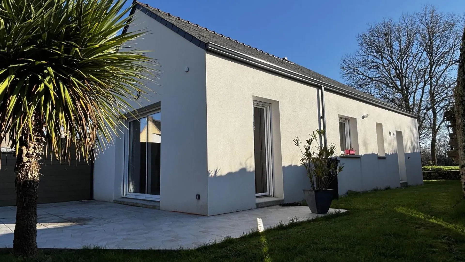 Maison Pmr Plain-Pied Avec Jardin, 3 Chambres, 6 Pers., Animaux Sur Demande, Proche Ria D'Etel - Fr-1-397-85 Belz